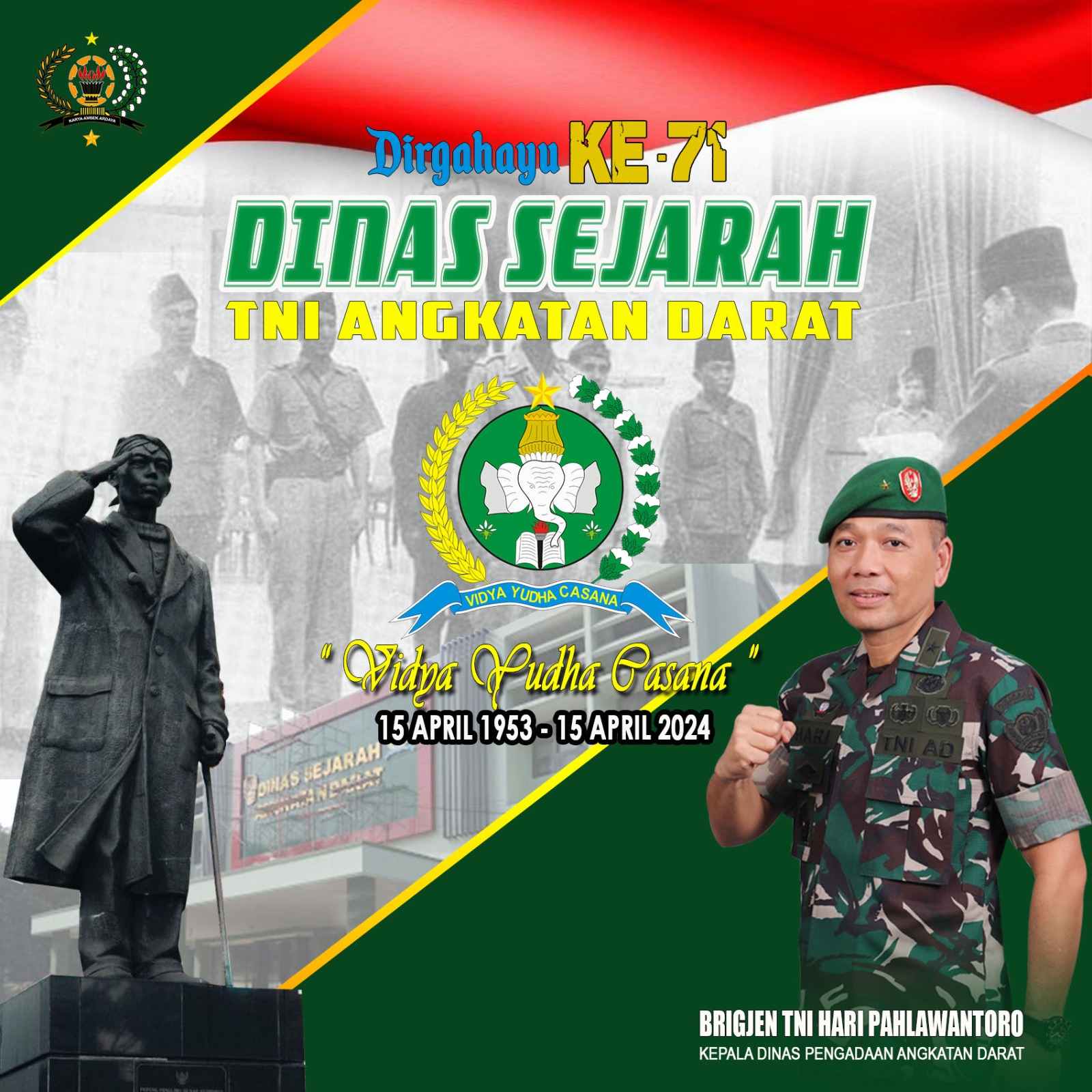 Dirgahayu Disjarahad