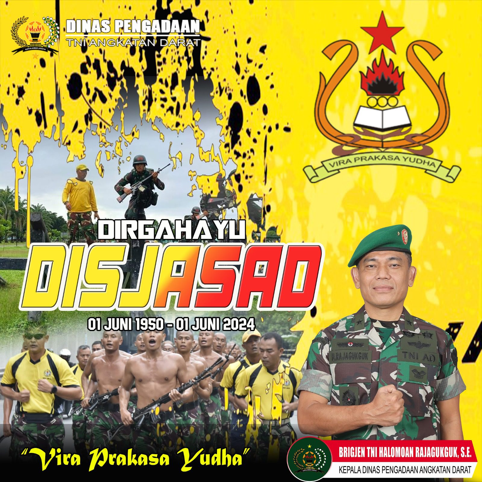 Dirgahayu Dinas Jasmani TNI Angkatan Darat