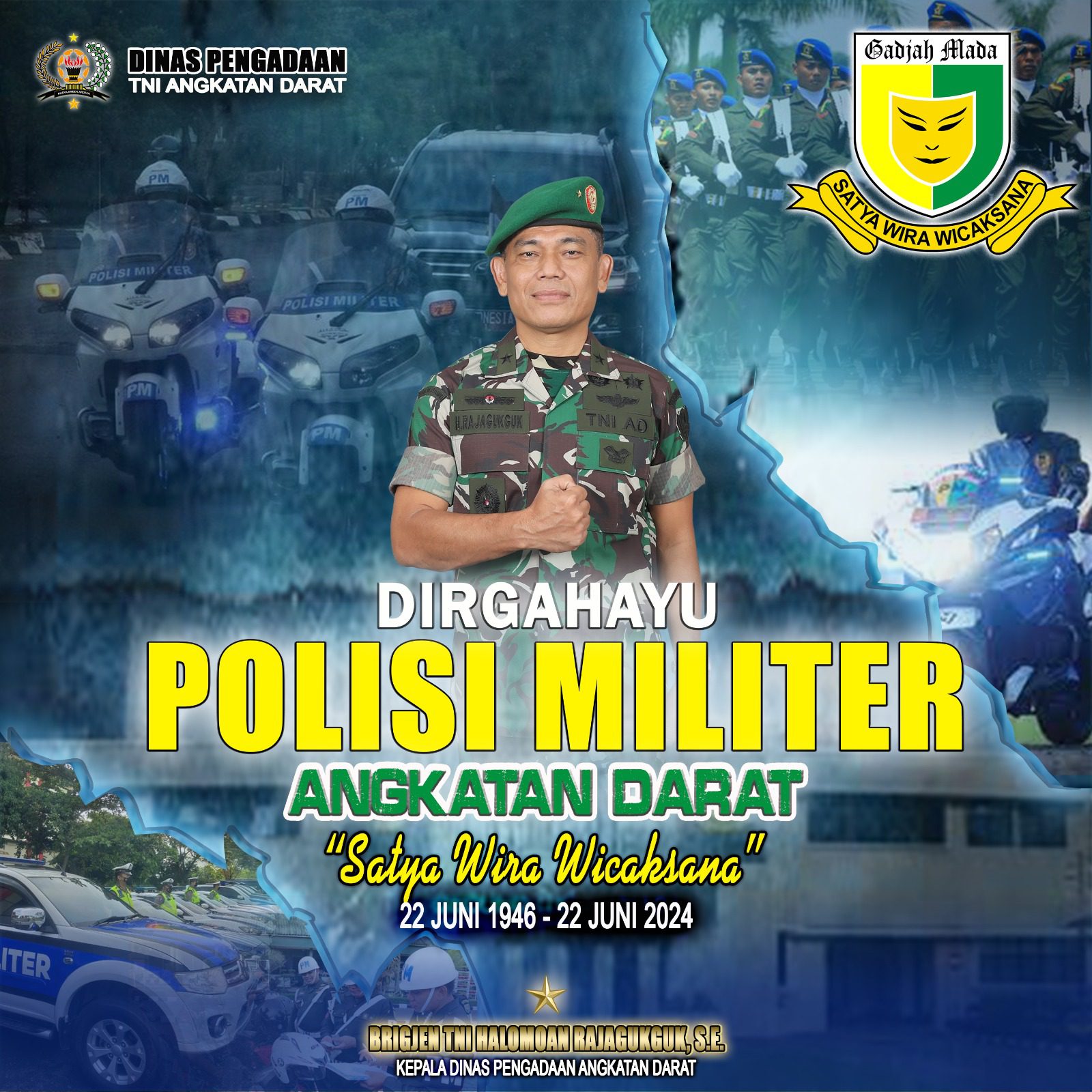Dirgahayu Polisi Militer TNI Angkatan Darat