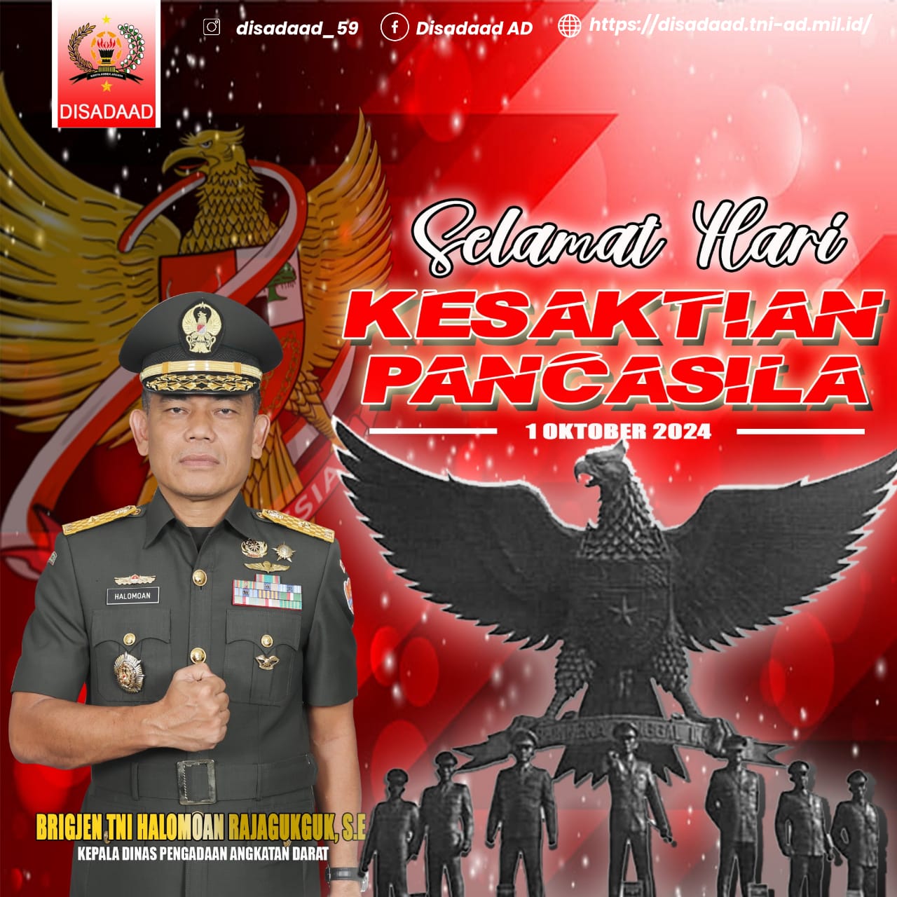 Selamat Hari Kesaktian Pancasila
