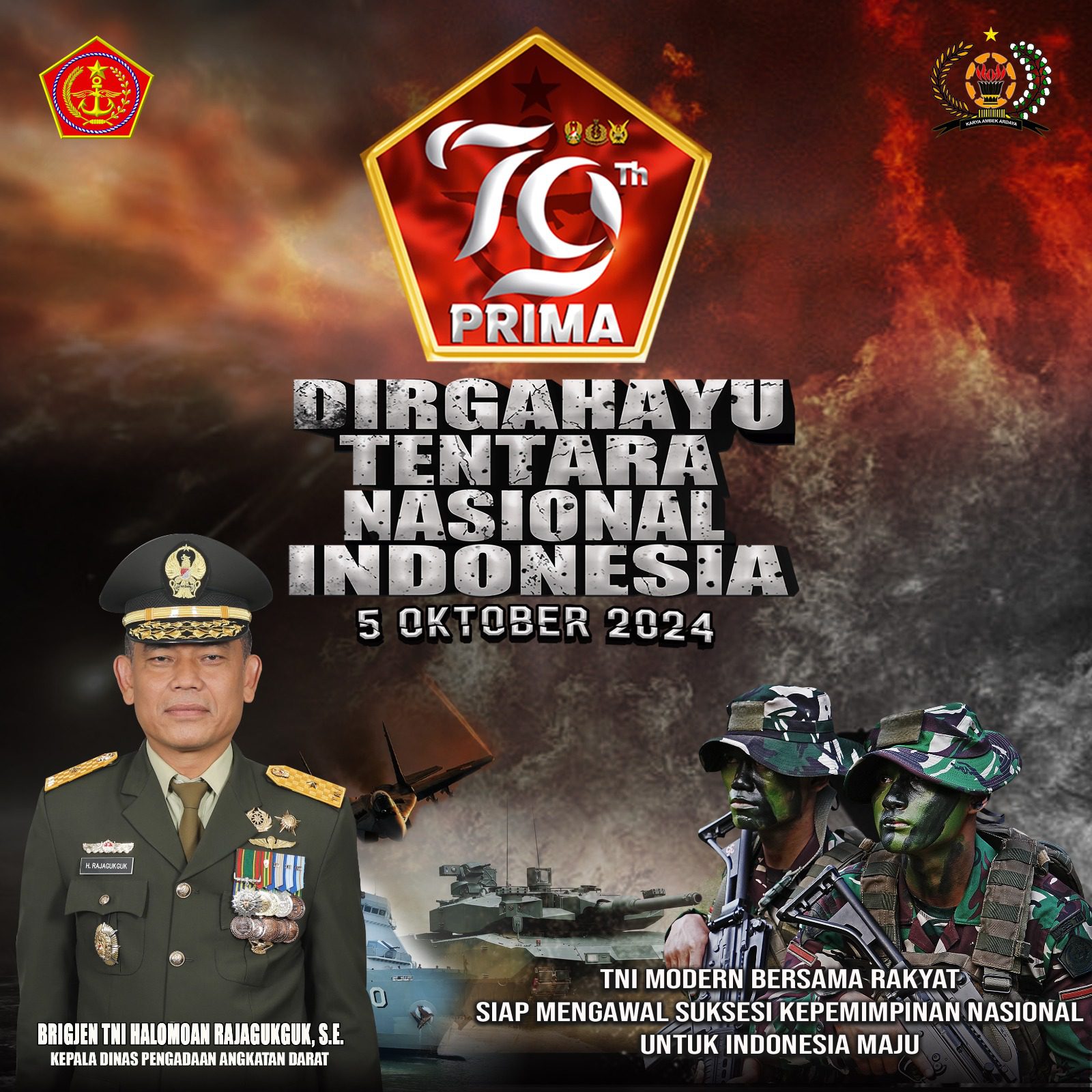 Dirgahayu TENTARA NASIONAL INDONESIA