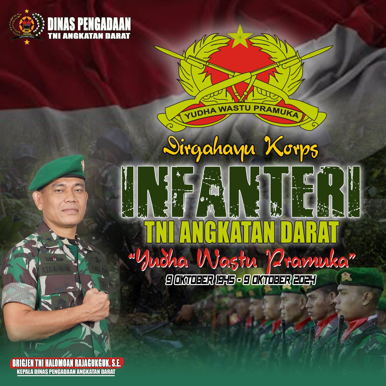Dirgahayu Korps Infanteri