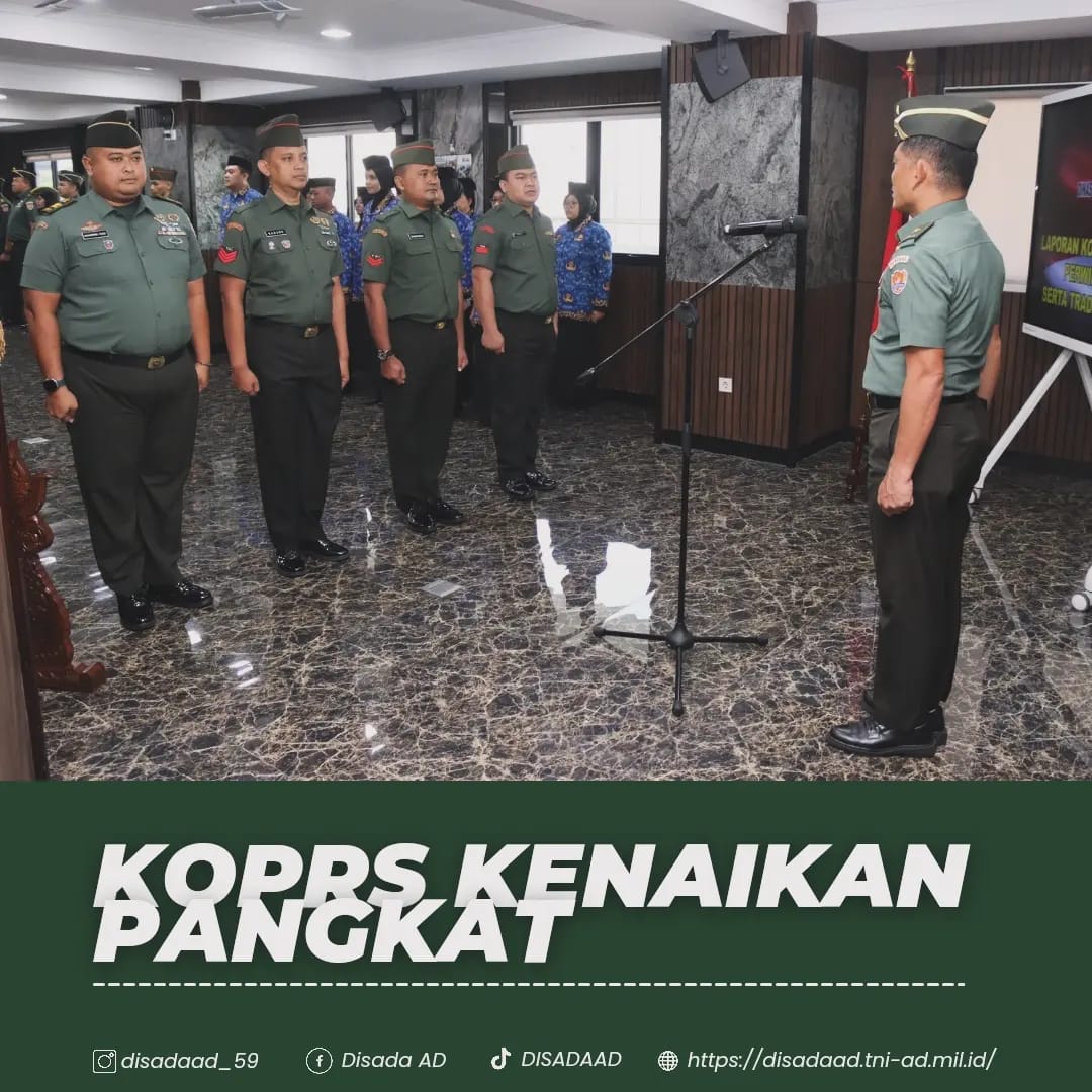 Korps Rapot Kenaikan Pangkat Dan Penerimaan Anggota Baru PPPK