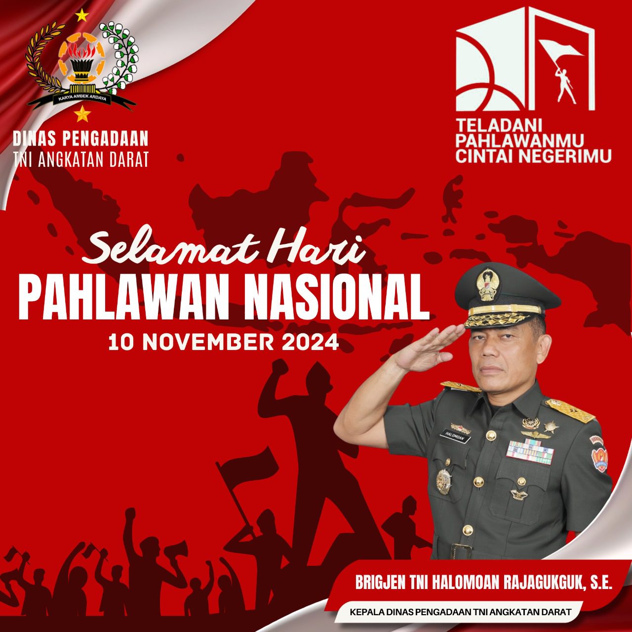 Selamat Hari Pahlawan Nasional