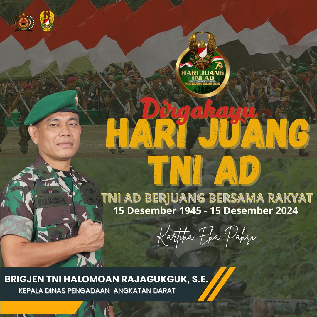 Dirgahayu HARI JUANG TNI AD