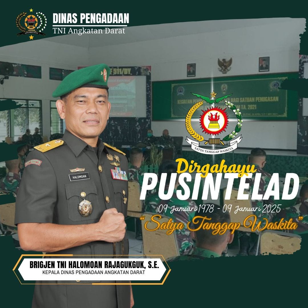 Dirgahayu PUSINTELAD