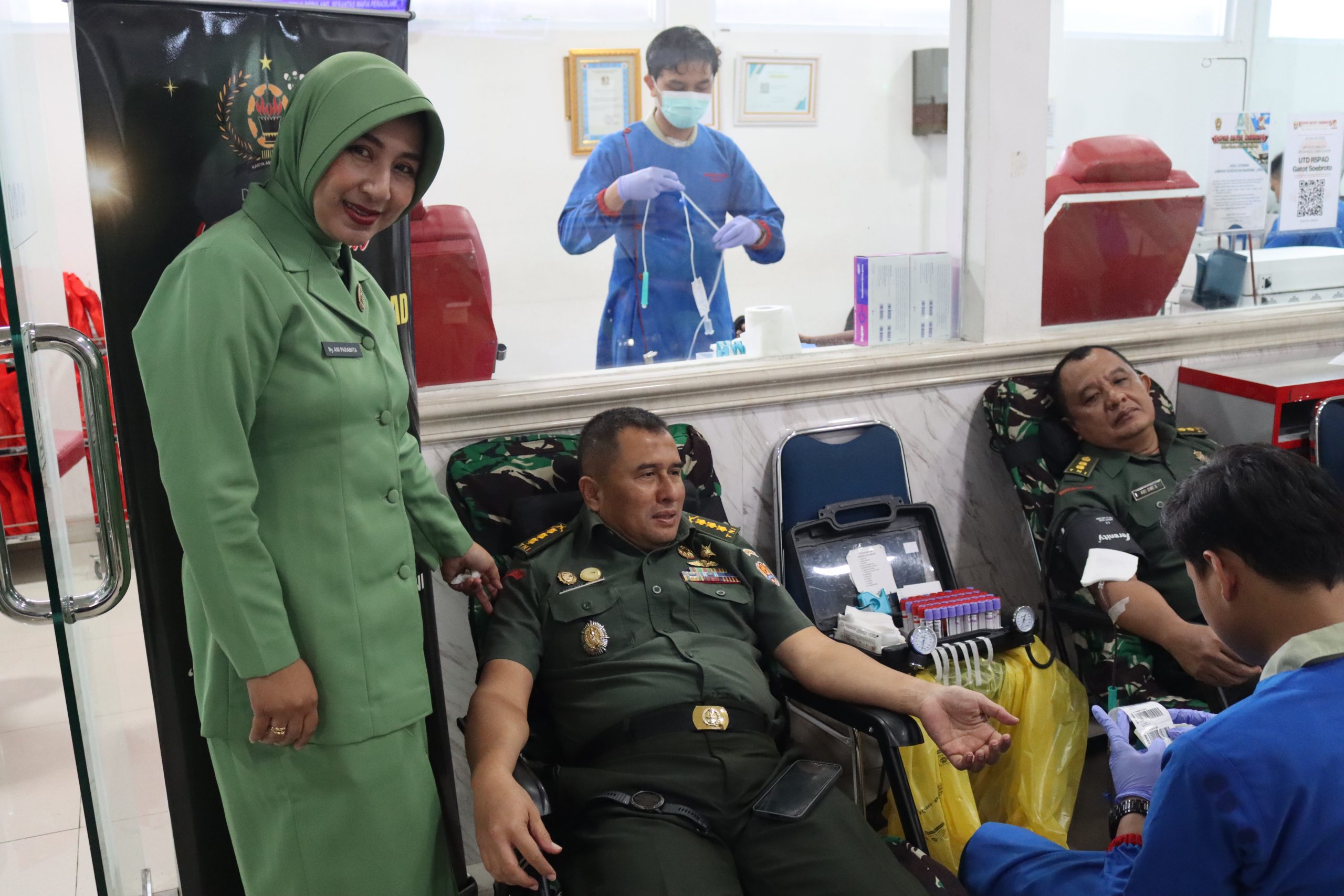 Kegiatan donor darah,Dalam rangka peringatan HUT DISADAAD Ke-5