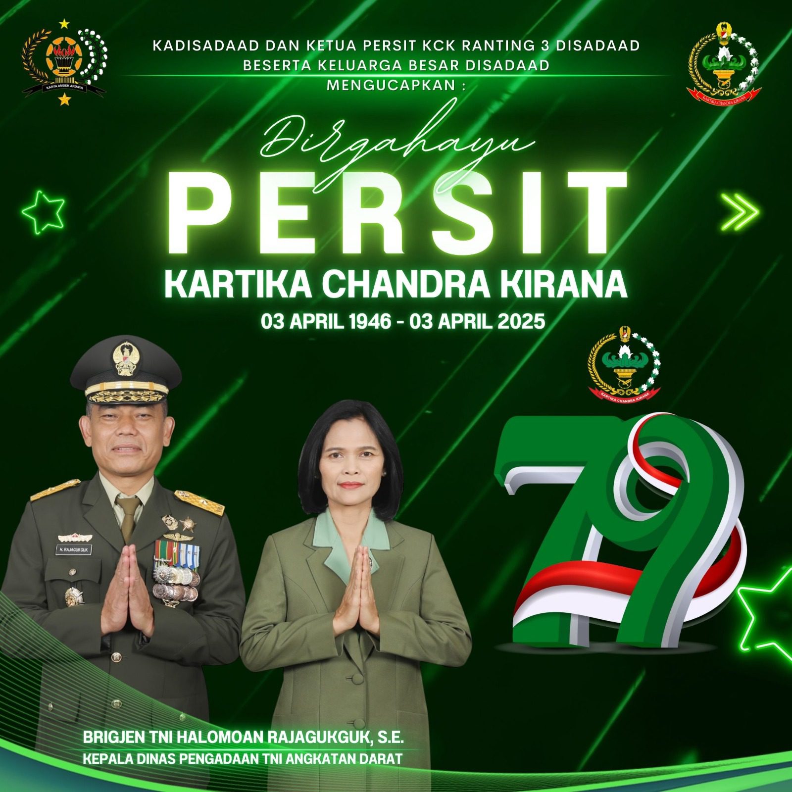 Dirgahayu PERSIT KARTIKA CHANDRA KIRANA