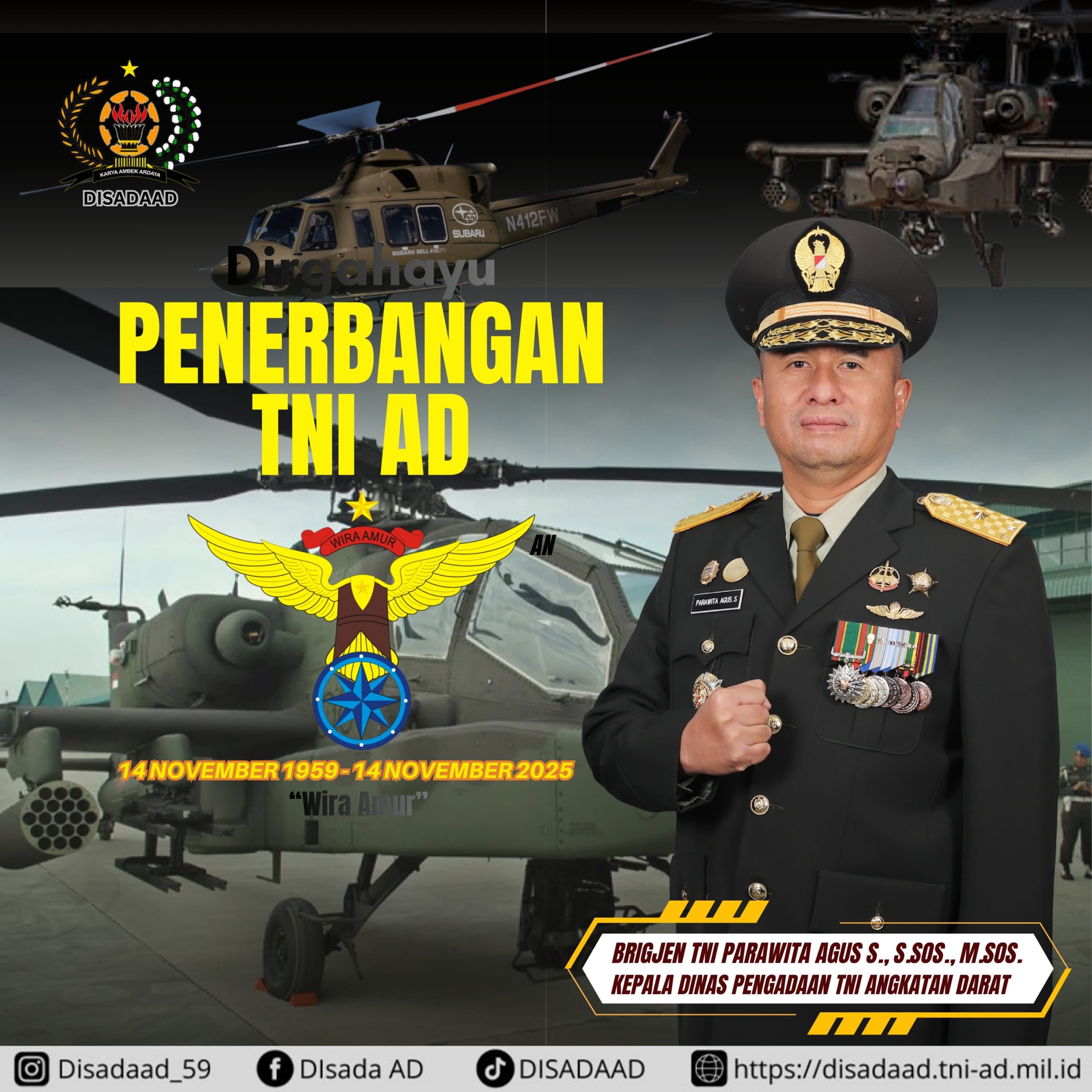 Dirgahayu PENERBANGAN TNI AD