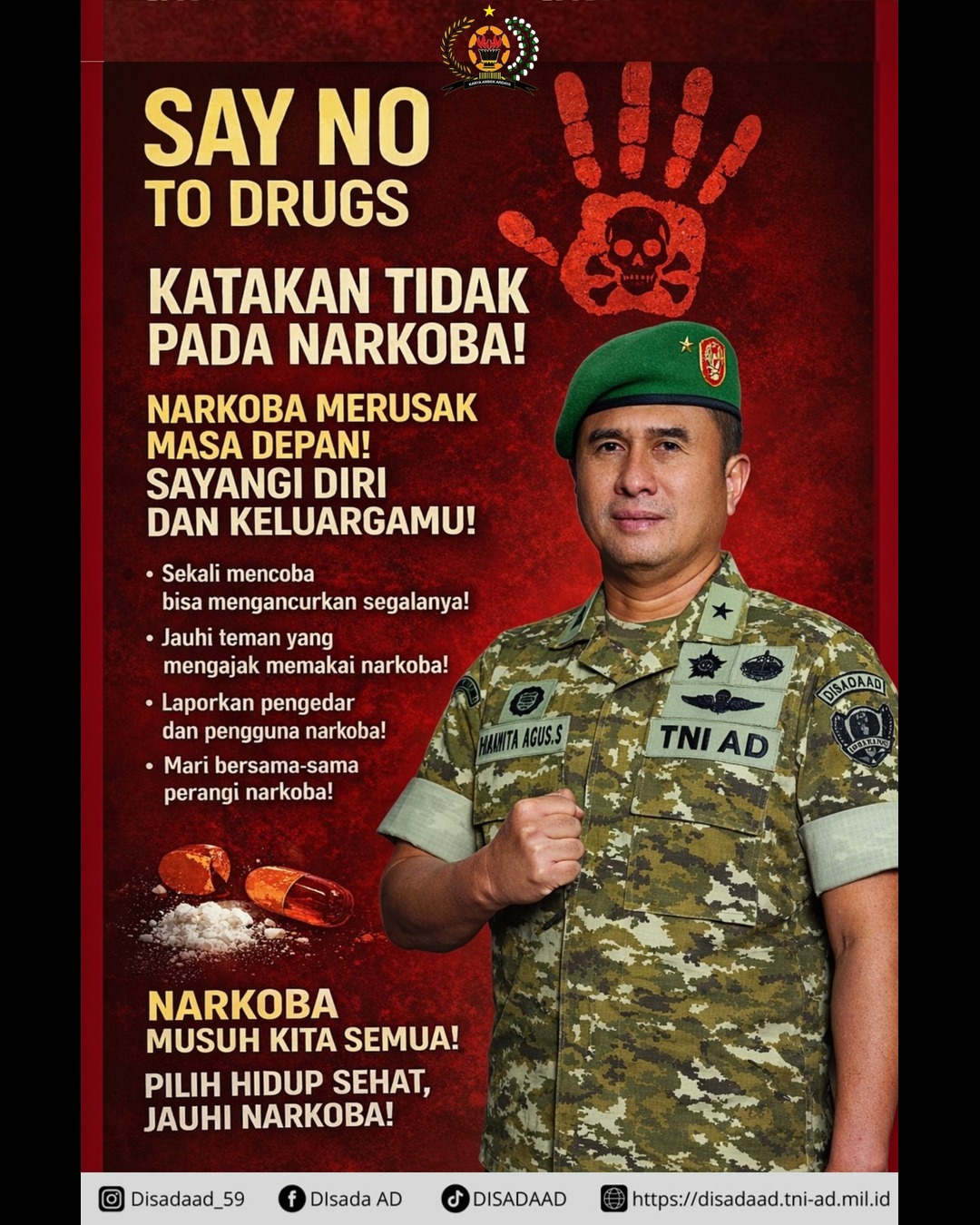 PILIH HIDUP SEHAT,JAUHI NARKOBA