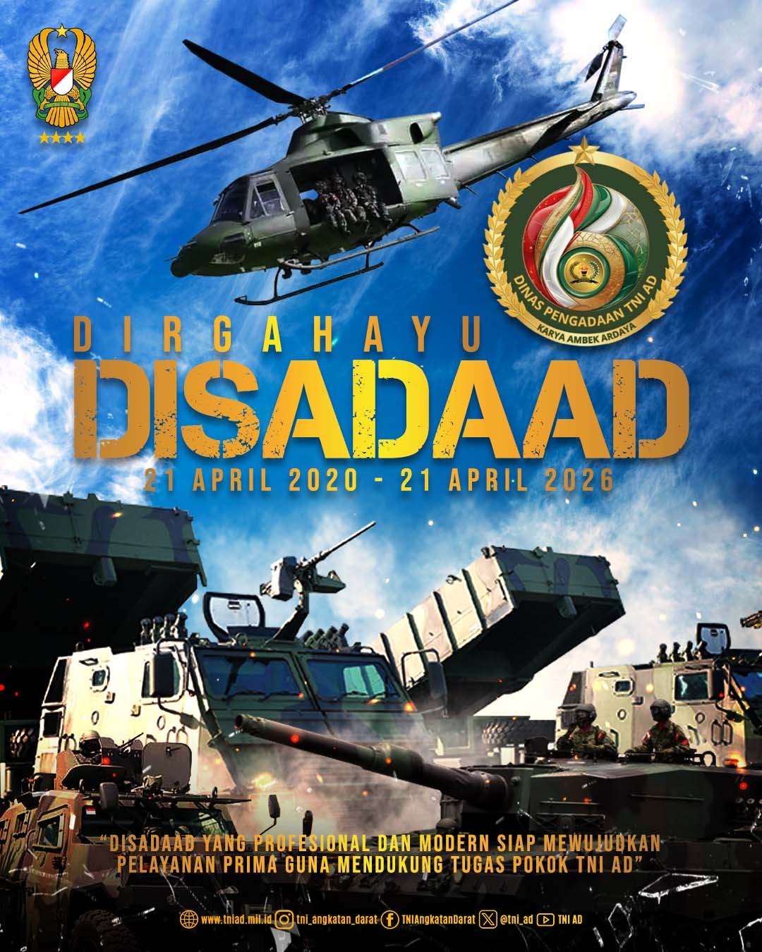 ULANG TAHUN DINAS PENGADAAN TNI AD