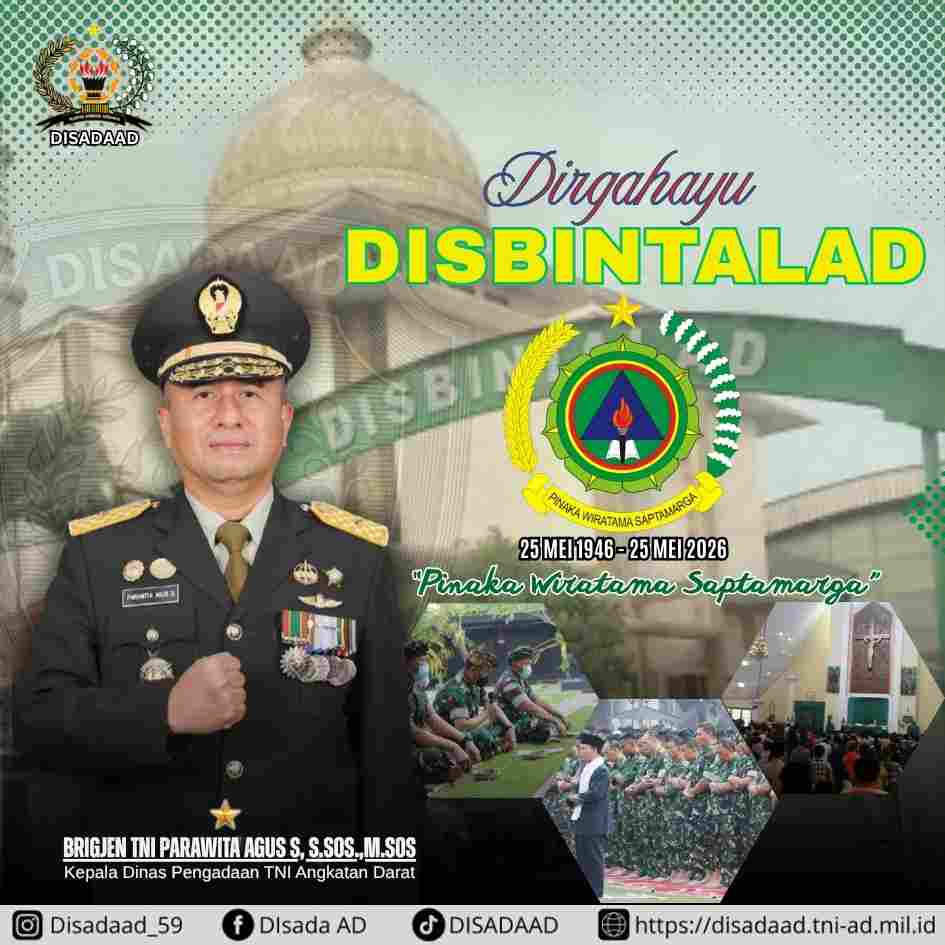 Dirgahayu DISBINTALAD
