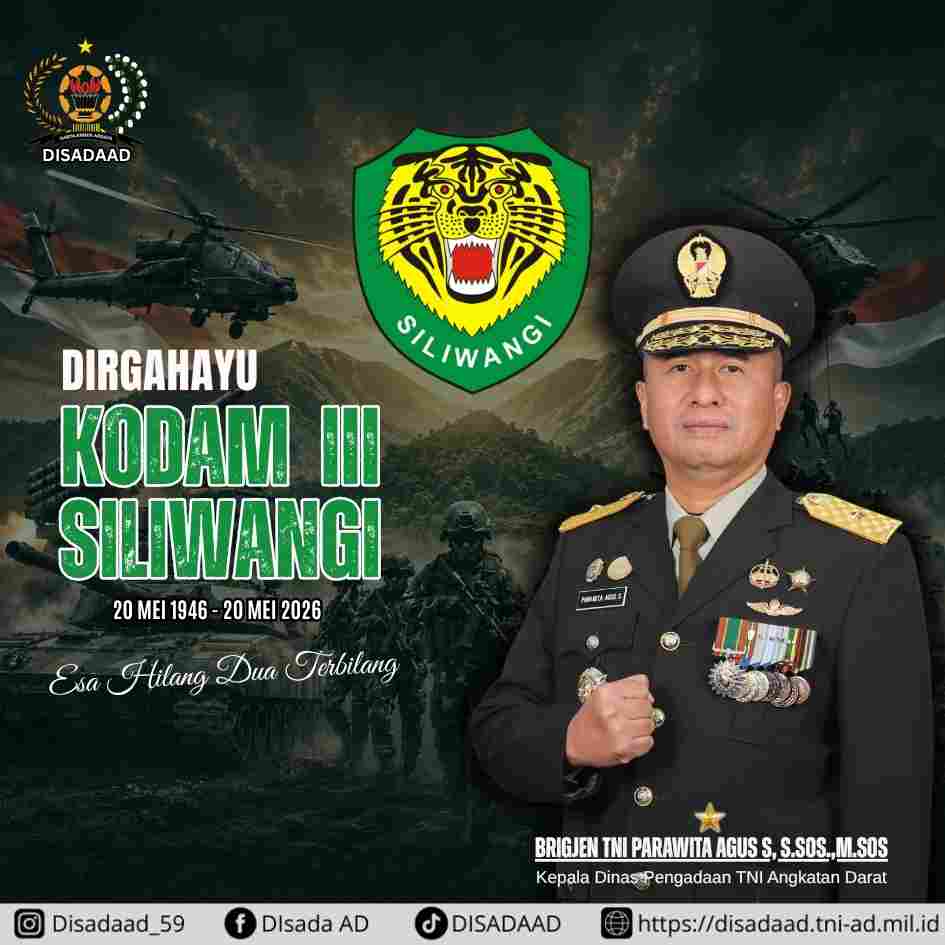 Dirgahayu KODAM III / SILIWANGI