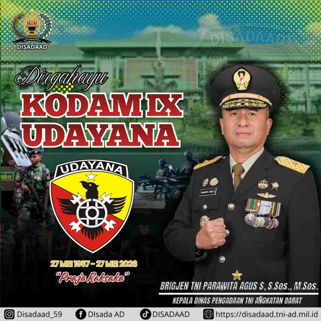 Dirgahayu KODAM IX UDAYANA